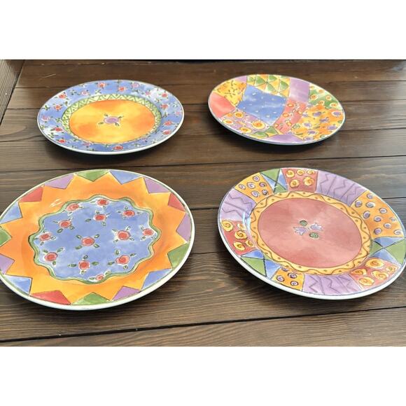 The Sweet Shoppe by Sango designed by Sue Lipkin 8-inch Plates Set of 4 - Picture 11 of 11